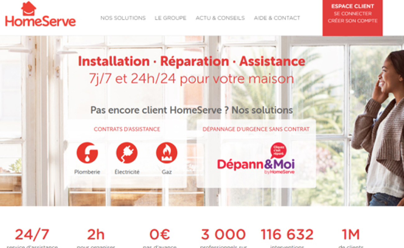 En rachetant le niçois Electrogaz, la société de services HomeServe se lance sur le marché du dépannage de chaudières.
