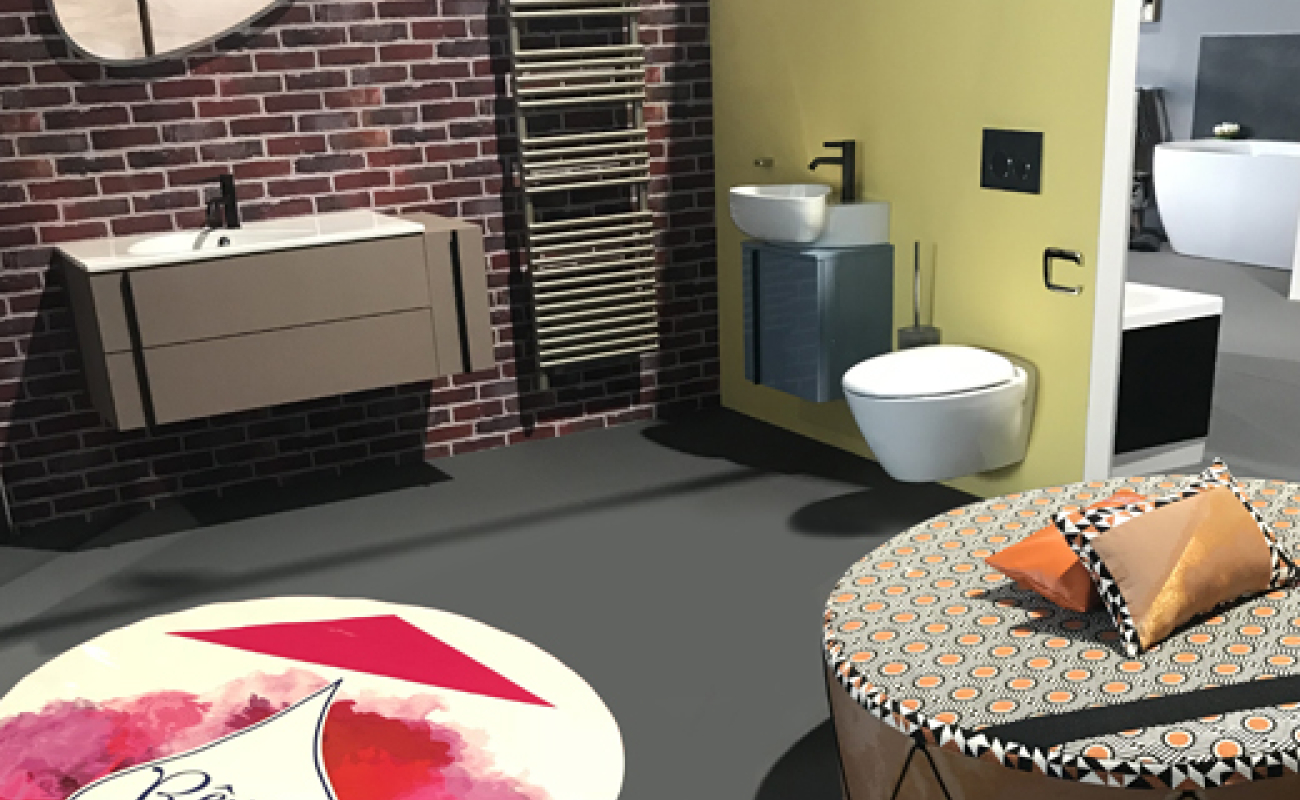 Quinze mises en scène contemporaines illustrent les tendances déco du moment, combinant douches à l’italienne, baignoires balnéo ou encore meubles aux lignes épurées.