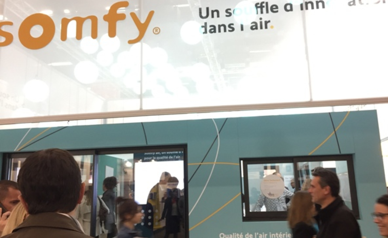 Somfy améliore la qualité de l'air