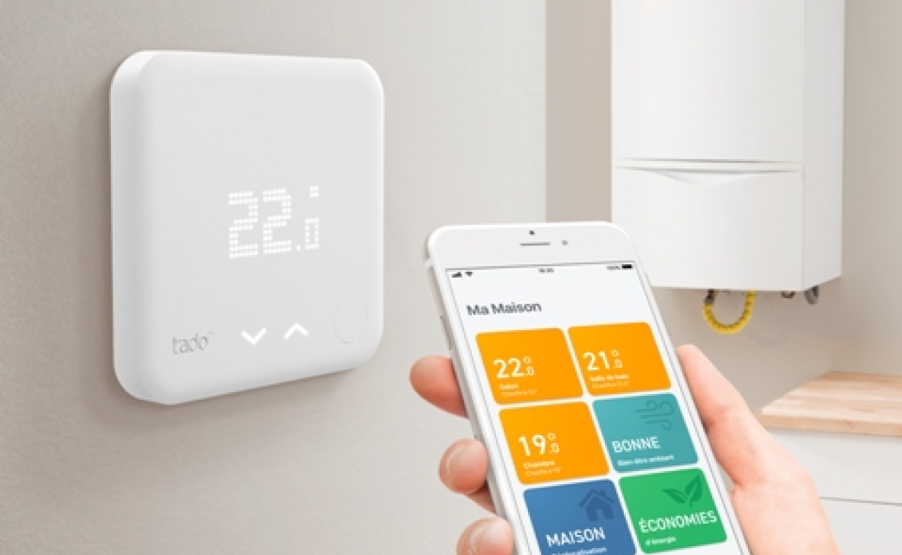 Les thermostats connectés Tado désormais distribués par Thermador