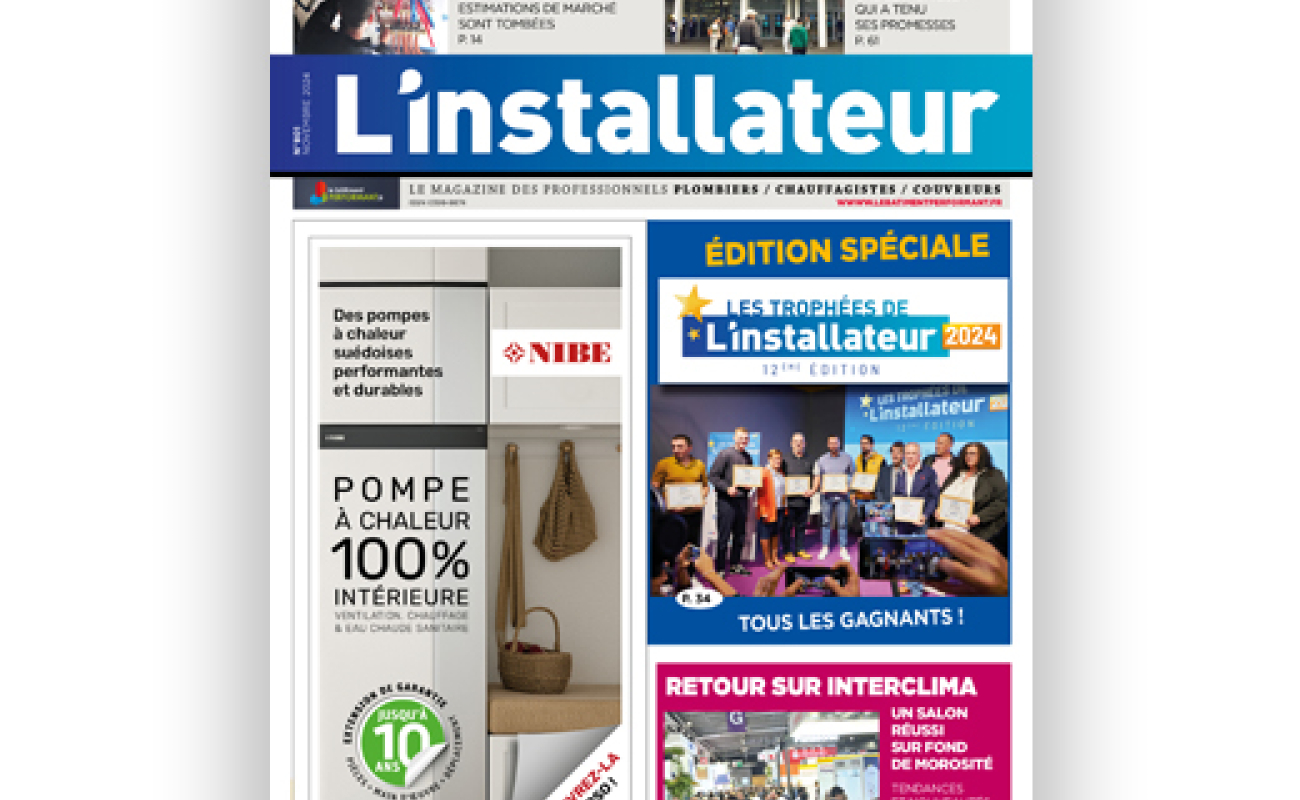L'installateur de novembre est paru