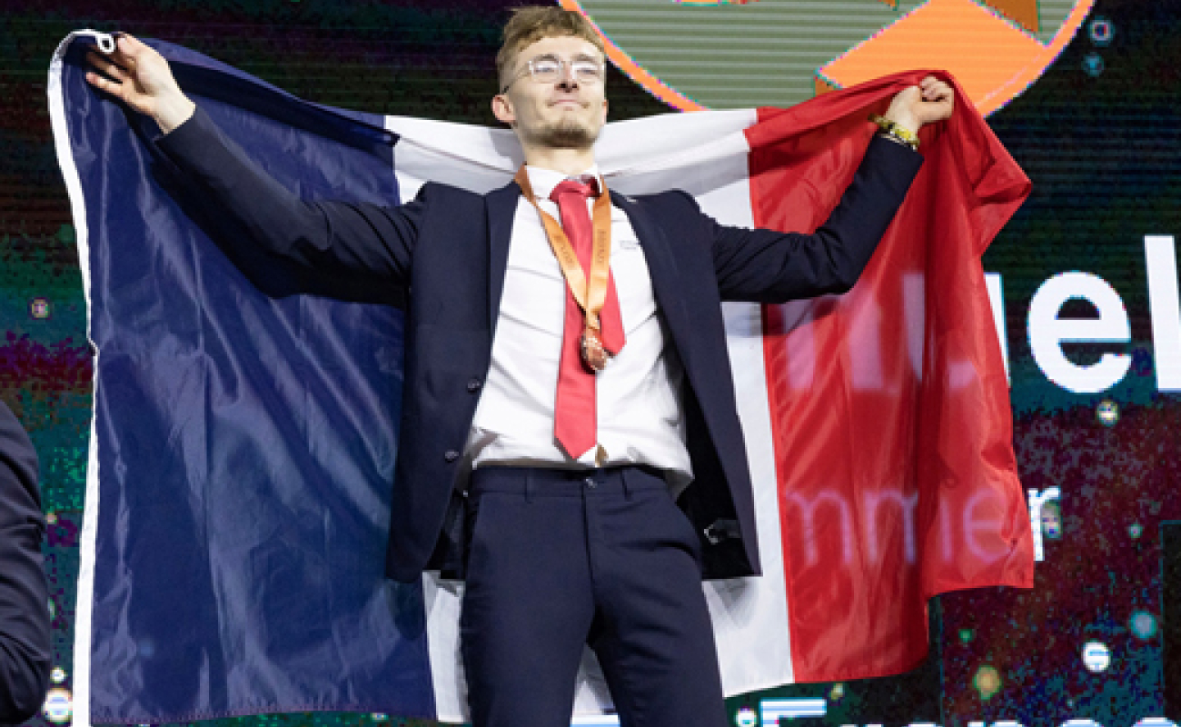Compétition européenne des métiers : un jeune plombier français sur le podium
