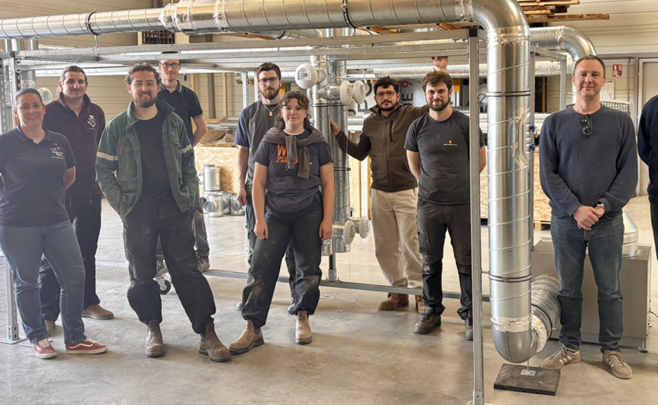 Chez les Compagnons, la ventilation souffle un nouvel air