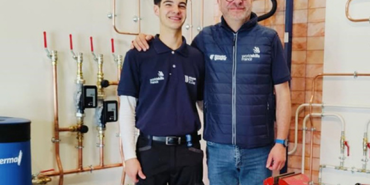 La consécration pour Pierre Bulteau, champion de France des métiers en plomberie-chauffage