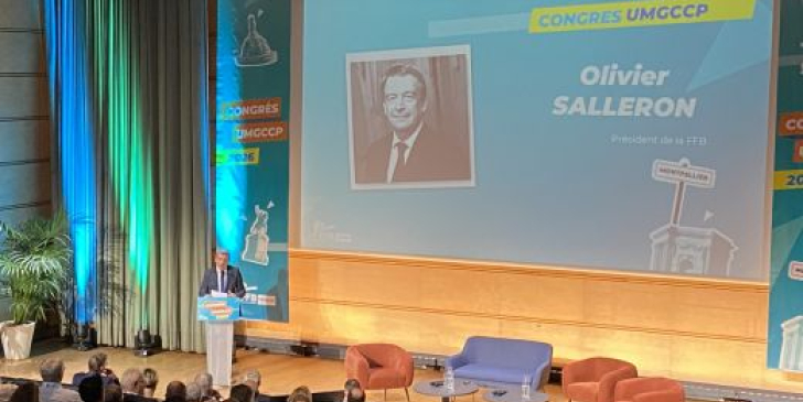 Discours du président de la FFB au congrès de l'UMGCCP à Montpellier