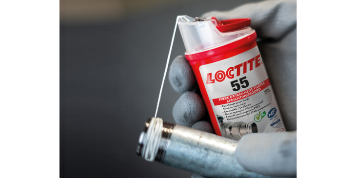 LOCTITE 55 nouvelle formule : la meilleure solution d'étanchéité pour filetage est désormais parée pour l'avenir