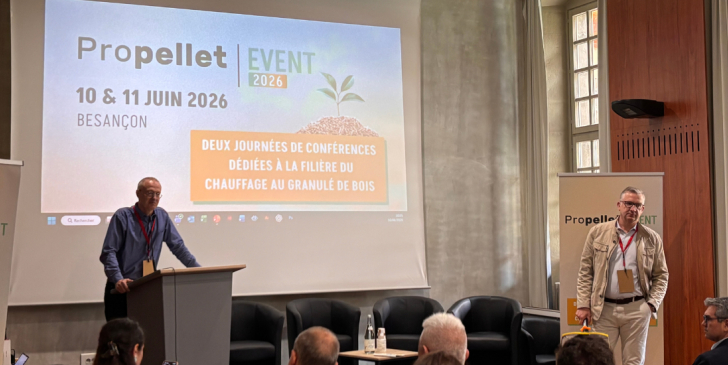 granulé bois, Propellet Event 2026, Propellet, bois-énergie, chauffage au bois, poêle à granulés, chaudière à granulés, rénovation énergétique, renouvellement du parc, MaPrimeRénov’, CEE, chauffage renouvelable, mix énergétique, qualité de l’air, émission