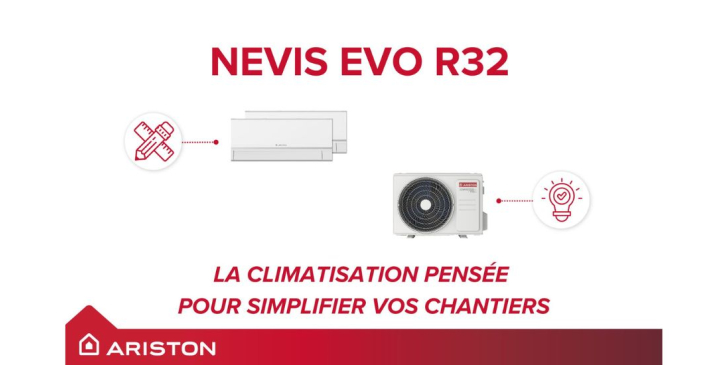 produit de la semaine, ariston, pac air/air, pac, R32