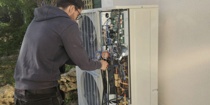 Installation pompe à chaleur DPE électricité