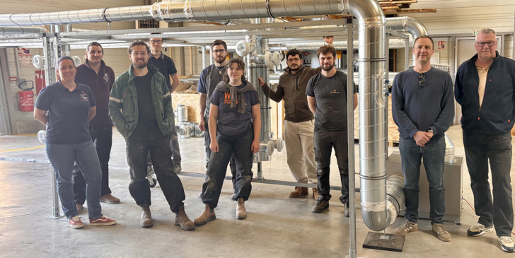 Chez les Compagnons, la ventilation souffle un nouvel air
