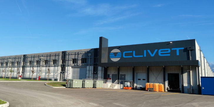 Clivet ouvre une nouvelle usine de pompes à chaleur en Italie