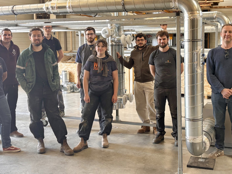 Chez les Compagnons, la ventilation souffle un nouvel air