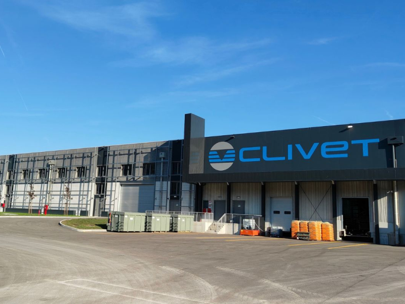 Clivet ouvre une nouvelle usine de pompes à chaleur en Italie