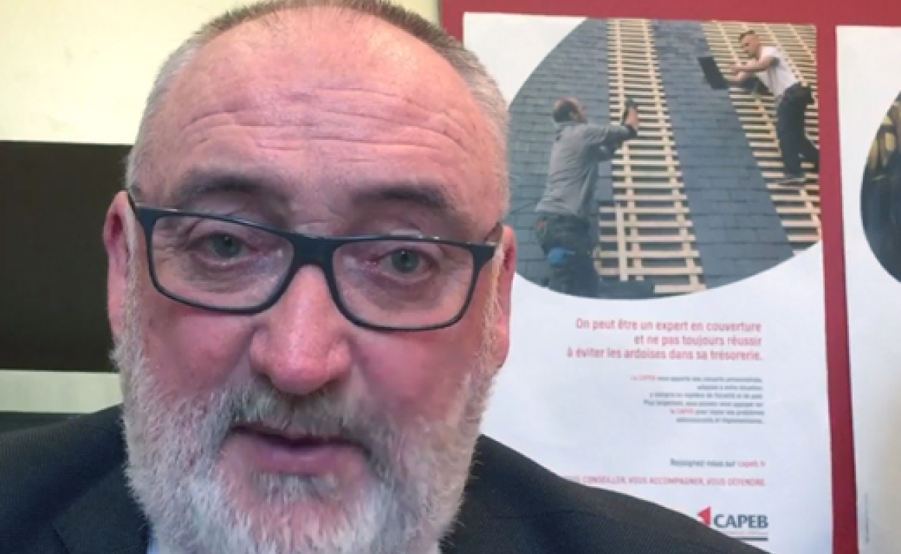 Patrick Liébus, président de la CAPEB, fait le point sur l’activité de l’artisanat du bâtiment en 2018.