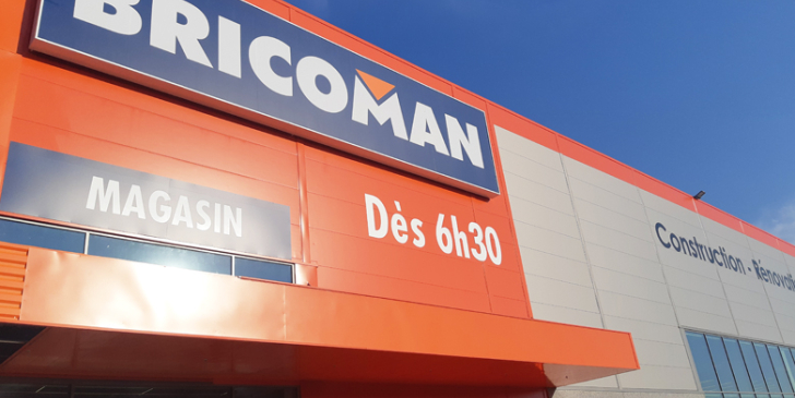 Ouvert depuis le 28 septembre dernier, le magasin Bricoman de Bonneuil-sur-Marne (Val-de-Marne) s’étend sur 10 000 m2 !